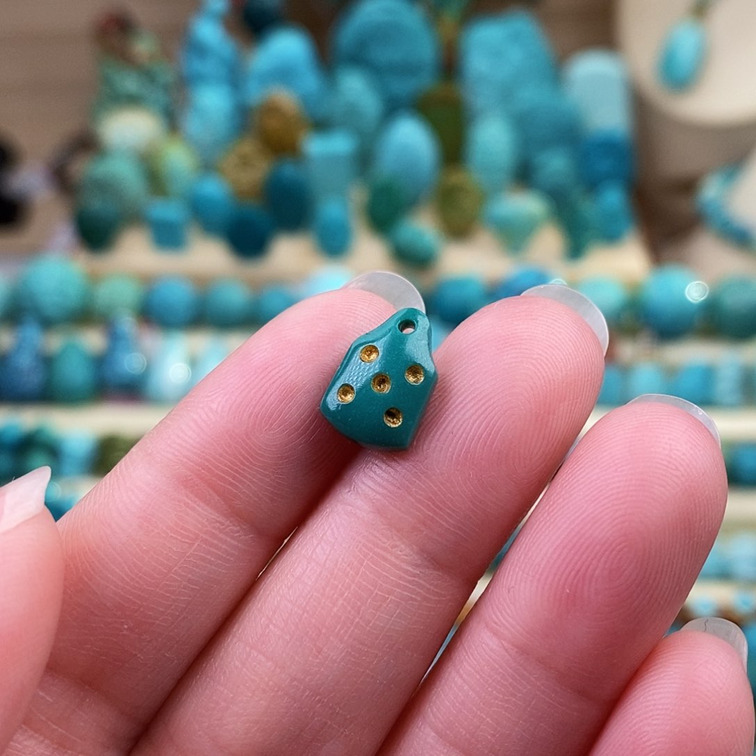 绿松石珠宝奇石未镶嵌