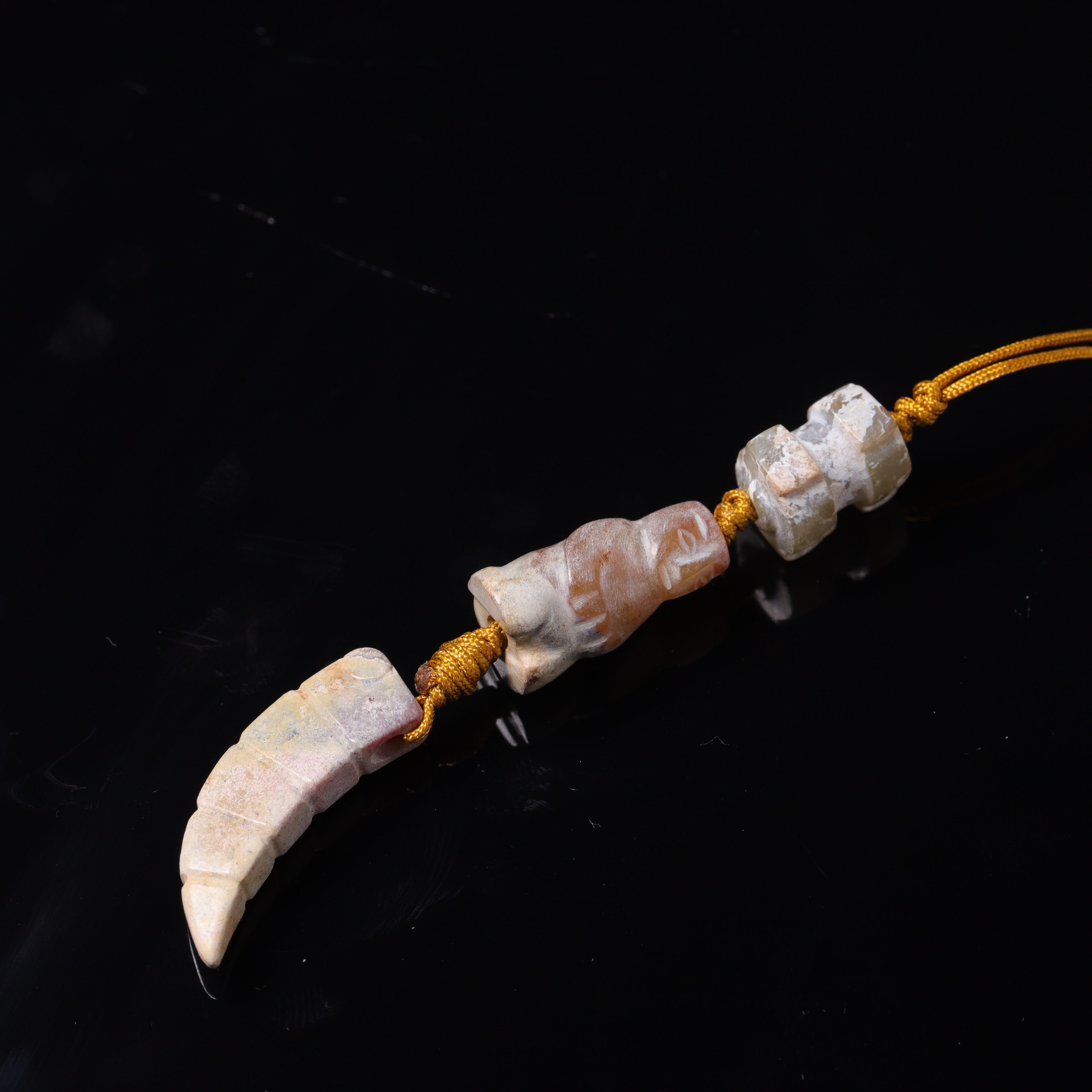 明代和田玉多宝串-CS