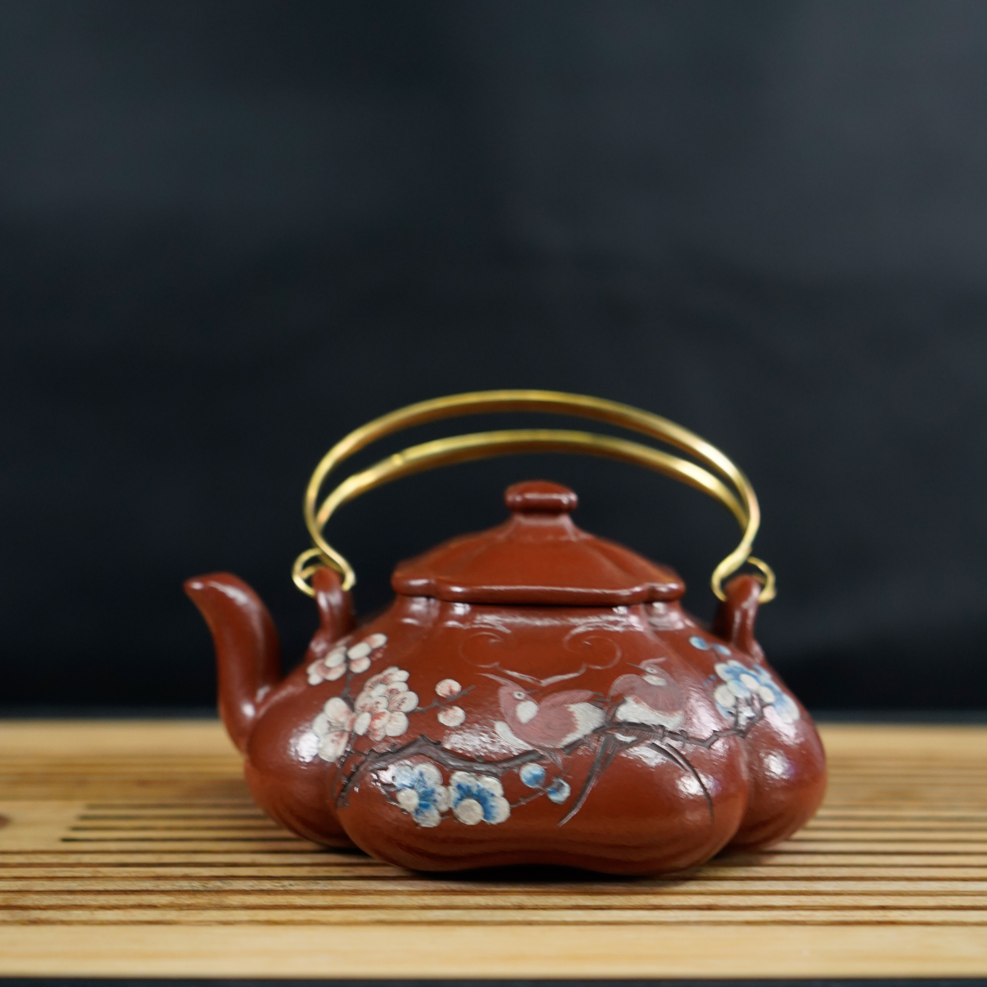 GSZS-6661  任仲光  宜兴手工紫砂 袭人