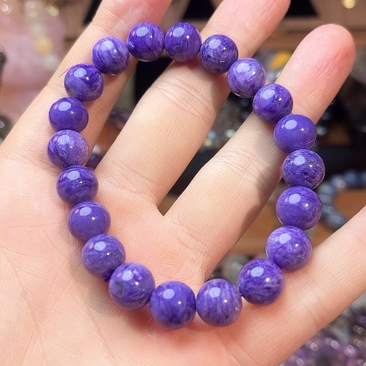 水晶手链未镶嵌紫龙晶