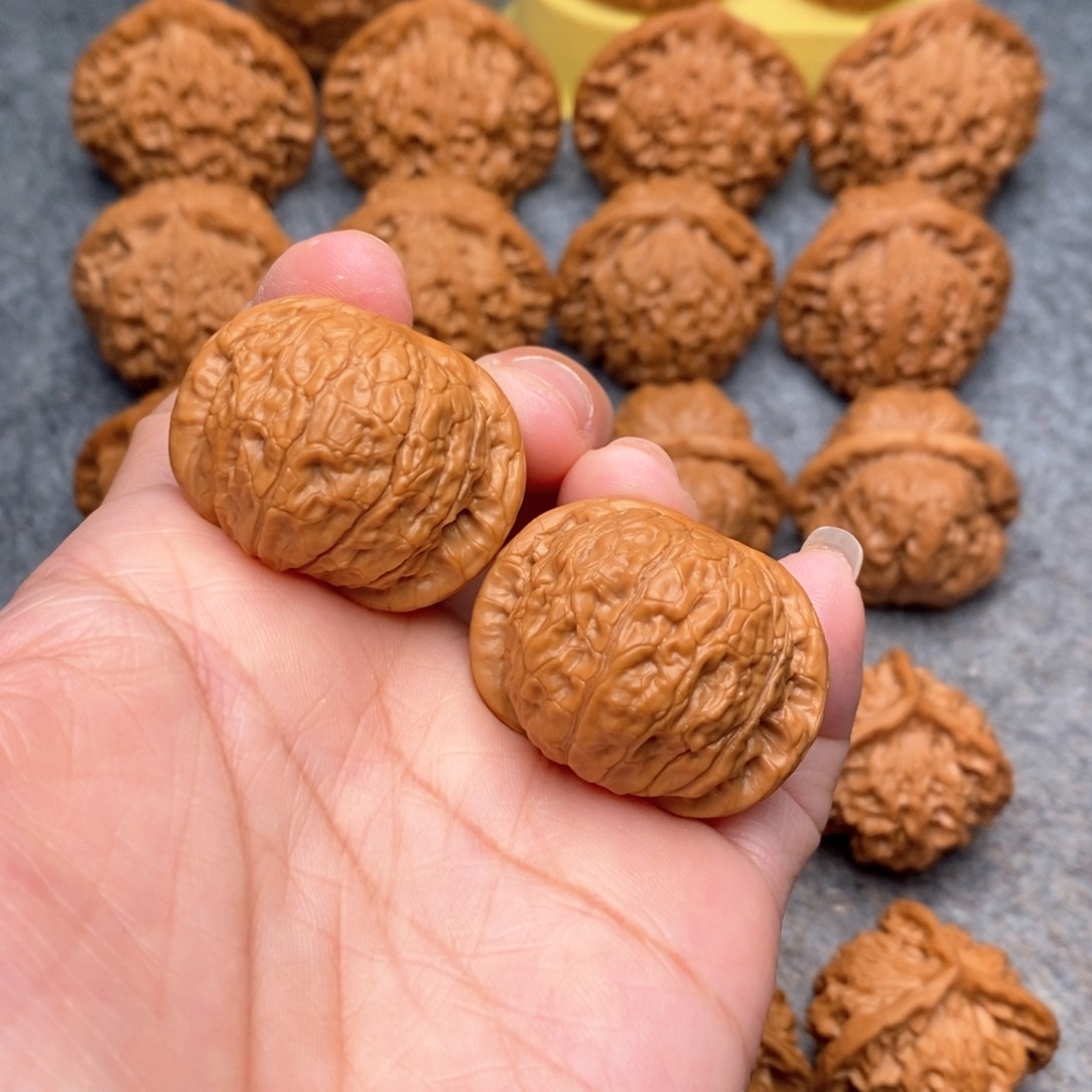 文玩核桃把件凡*精品乾隆磨35+