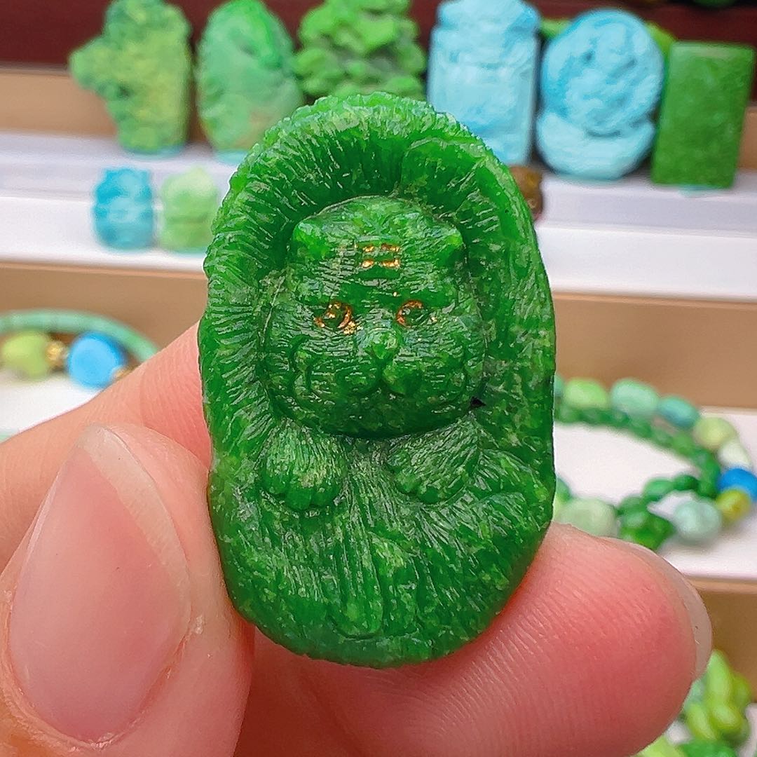 未镶嵌绿松石项链