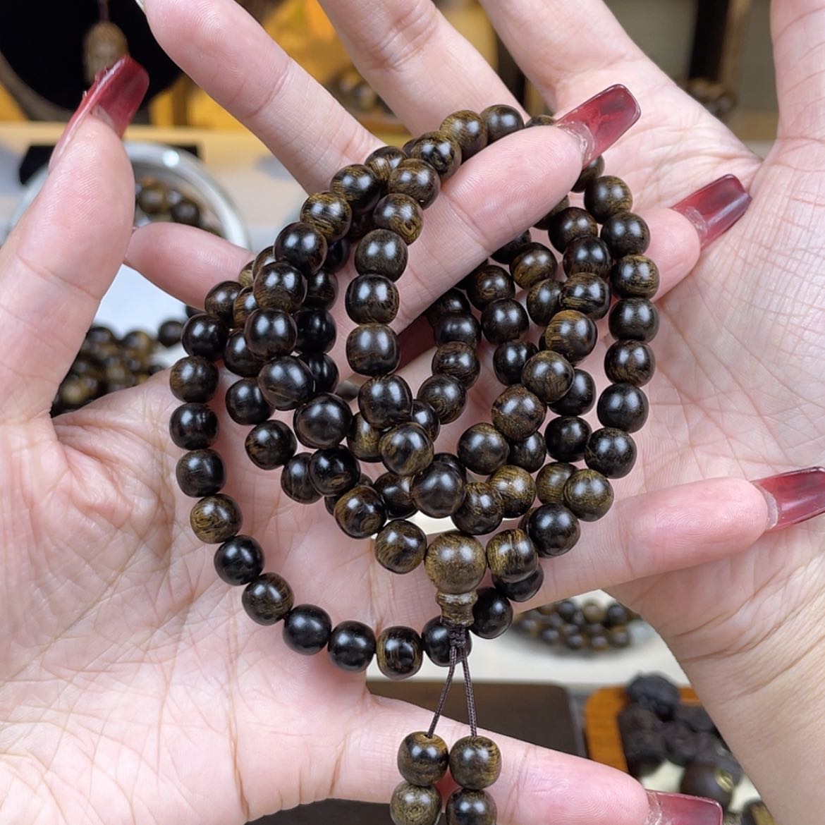 【闪购商品】沉香手串相**生越南沉香