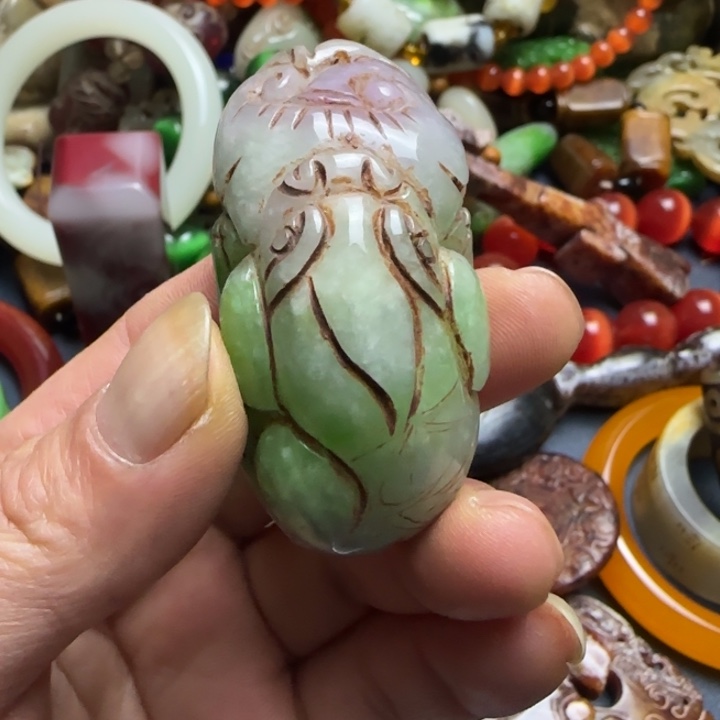 紫金钵盂菩提吊坠