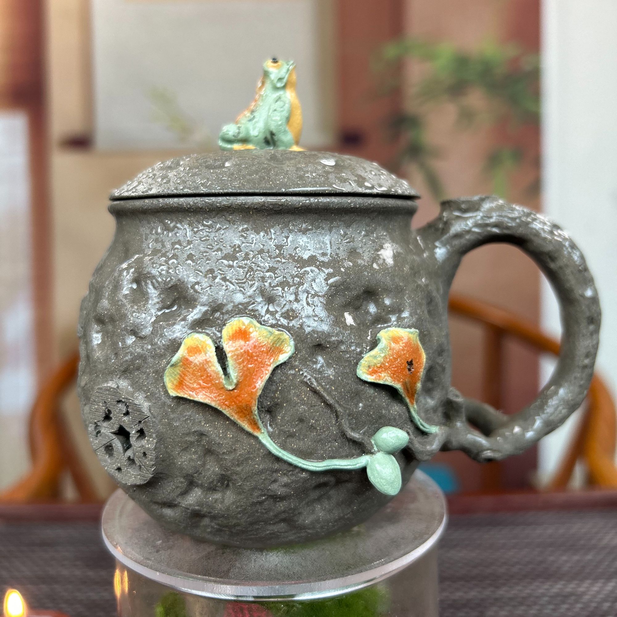 听雨盖杯    行者堂出品 徐海龙老师设计监制  360CC