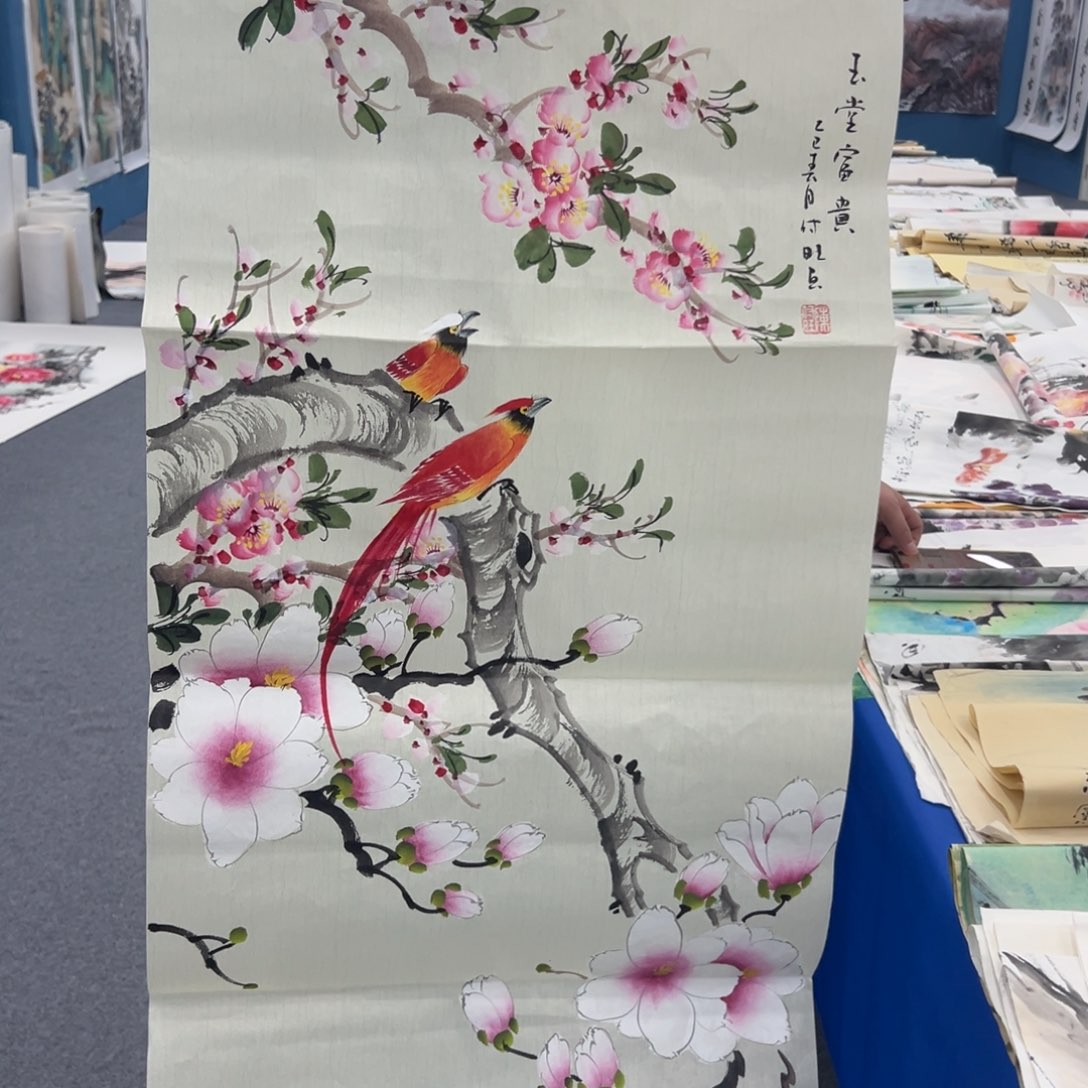 国画国画纯手绘作品
