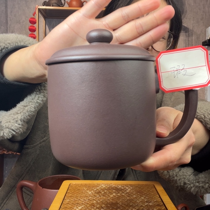 茶杯紫砂原矿紫砂杯