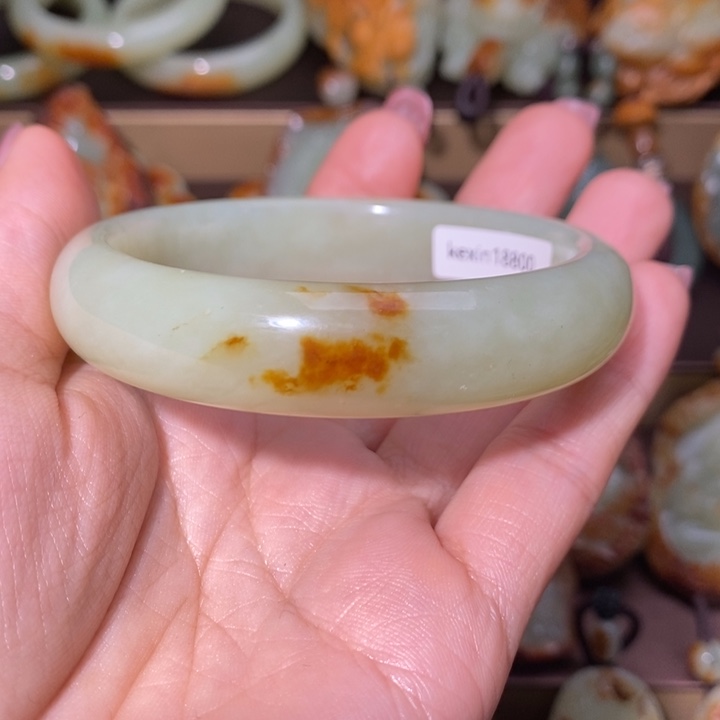 岫岩河磨玉（透闪石质玉）未镶嵌挂件