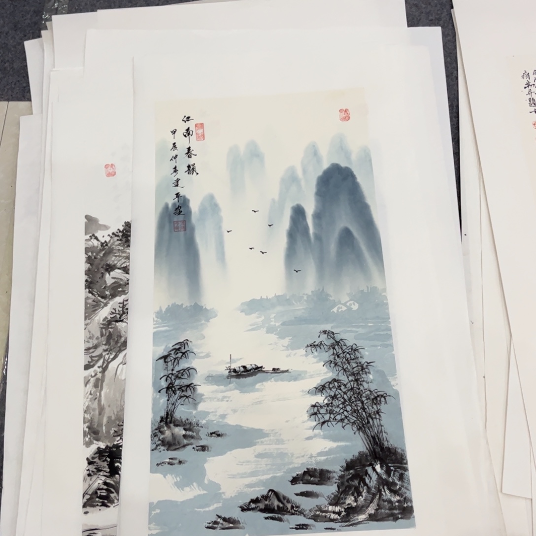 国画ZH精品国画单幅任发