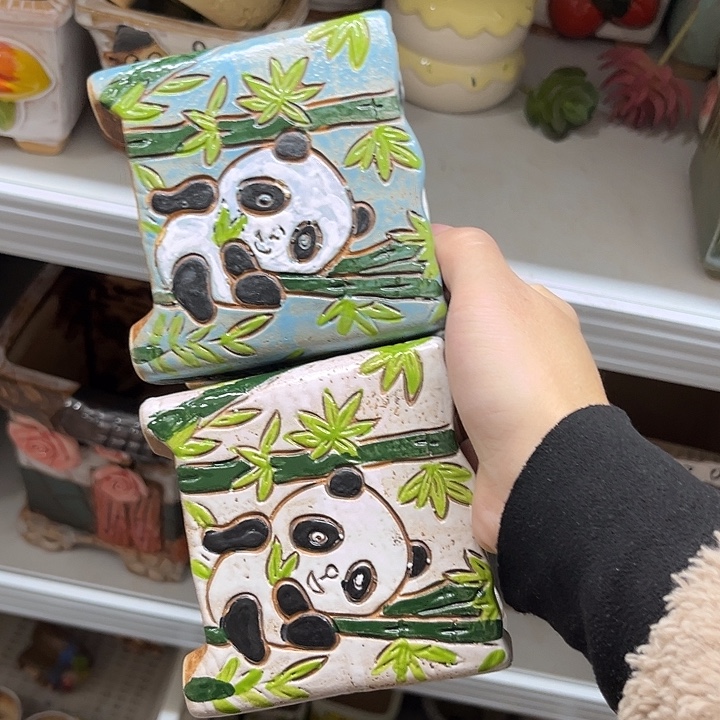 粗陶材质多肉花盆