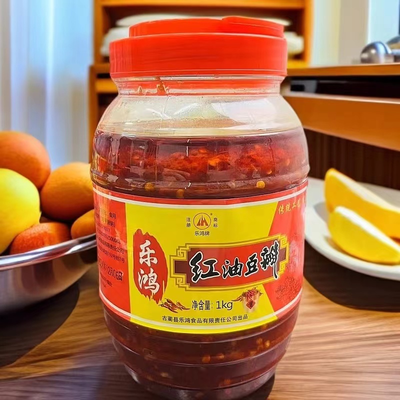 古蔺乐鸿豆瓣酱本地红油豆瓣炒菜增香古蔺特产