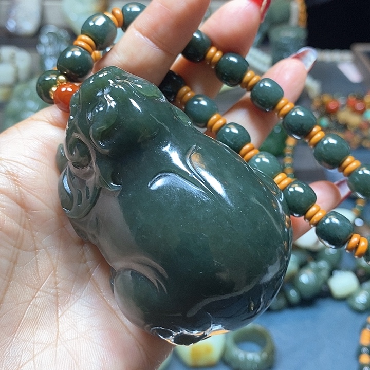 和田玉挂件未镶嵌