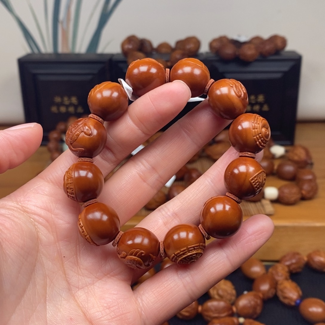手串橄榄核许静健老师四象八卦