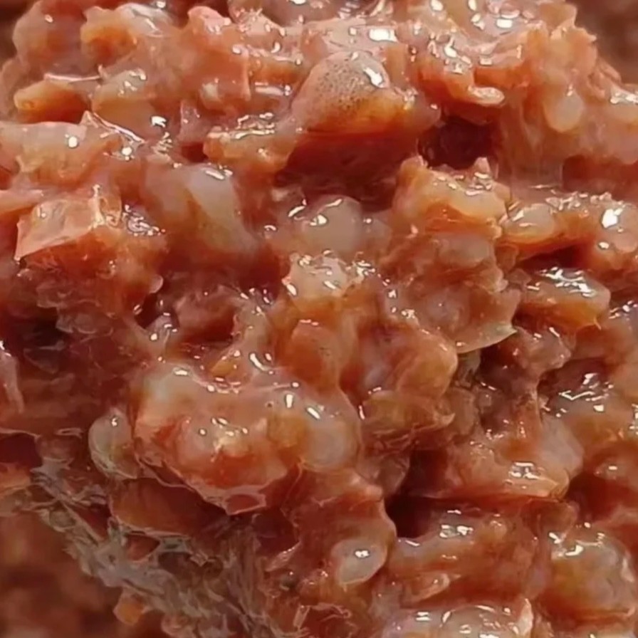 [羊口领鲜水产]渤海湾去头去尾无糖原味大虾酱[带皮咸口介意慎拍]