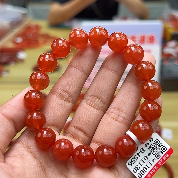 南红玛瑙多样性发一，卡11mm未镶嵌
