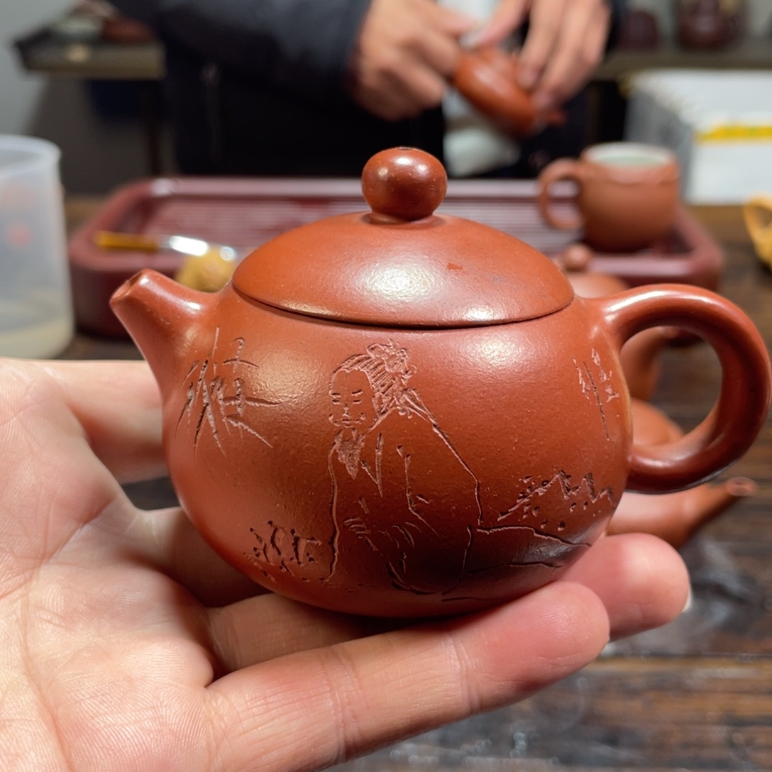 紫砂茶壶宜兴原矿紫砂壶