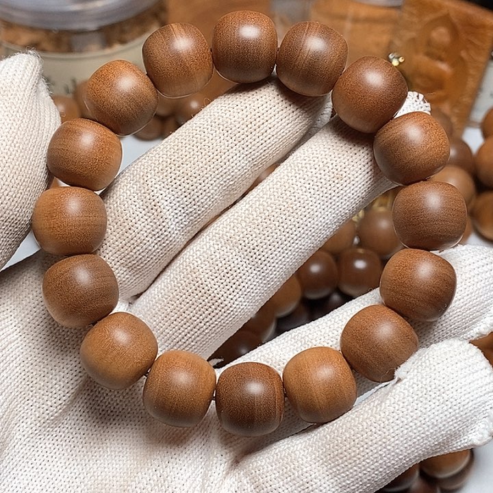 檀香木手串/手链地**者老山檀香13/14