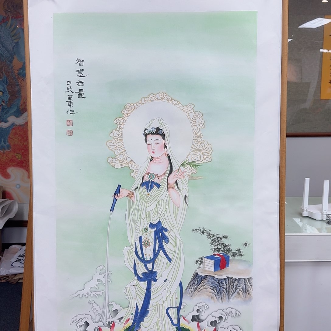 国画多次参加国内外大型