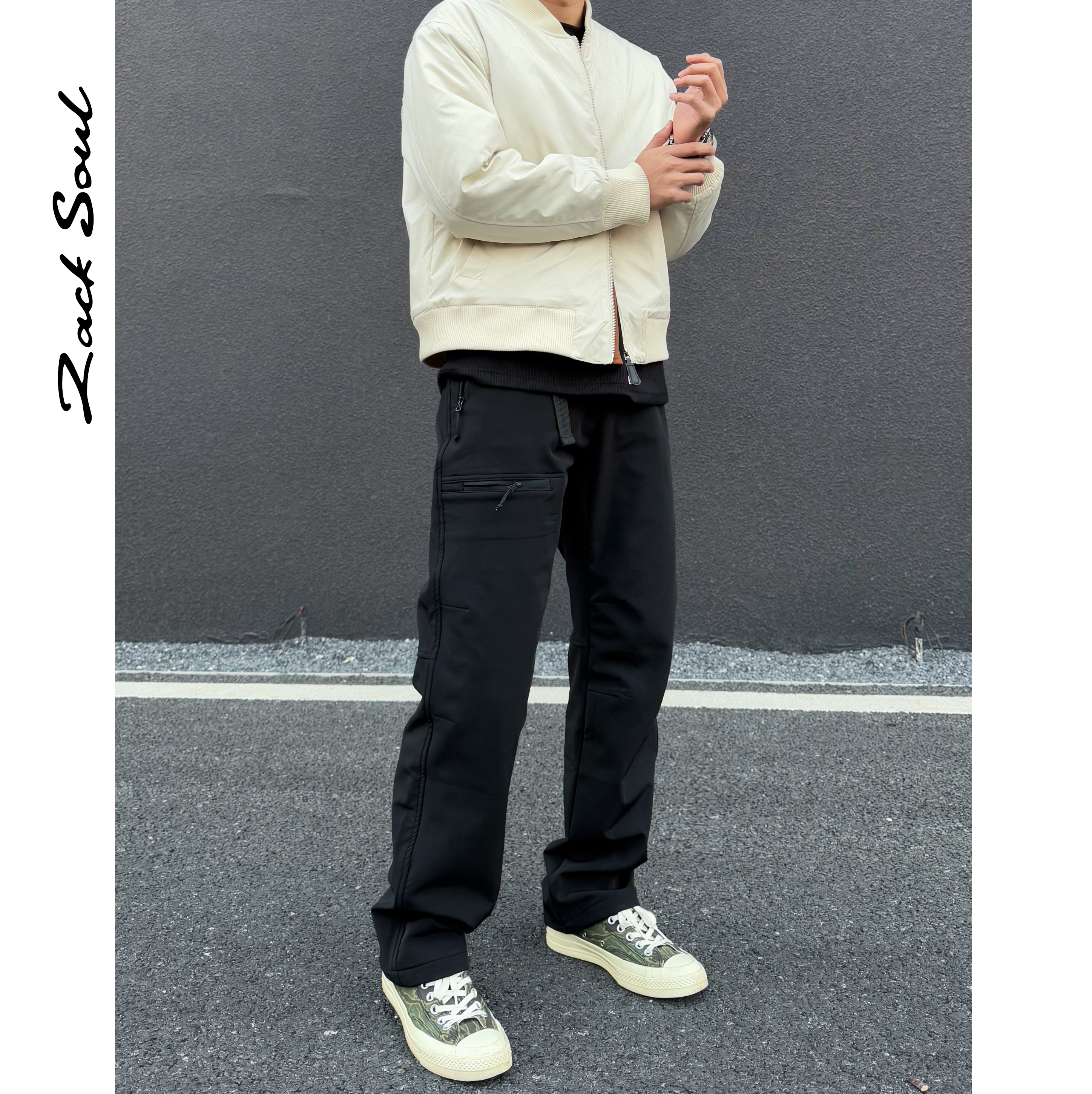 Zack校长 Gamma三防户外冲锋裤鸟裤春夏新款薄款防风运动直筒越野