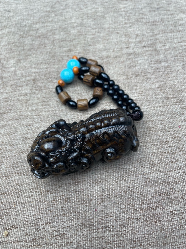 沉香木串文玩老料 手串 59号