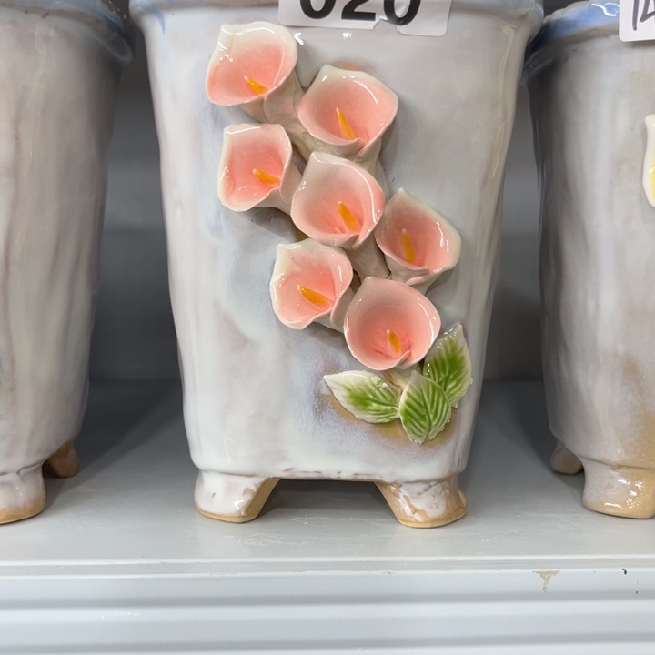 紫砂花盆粗陶材质多肉花盆