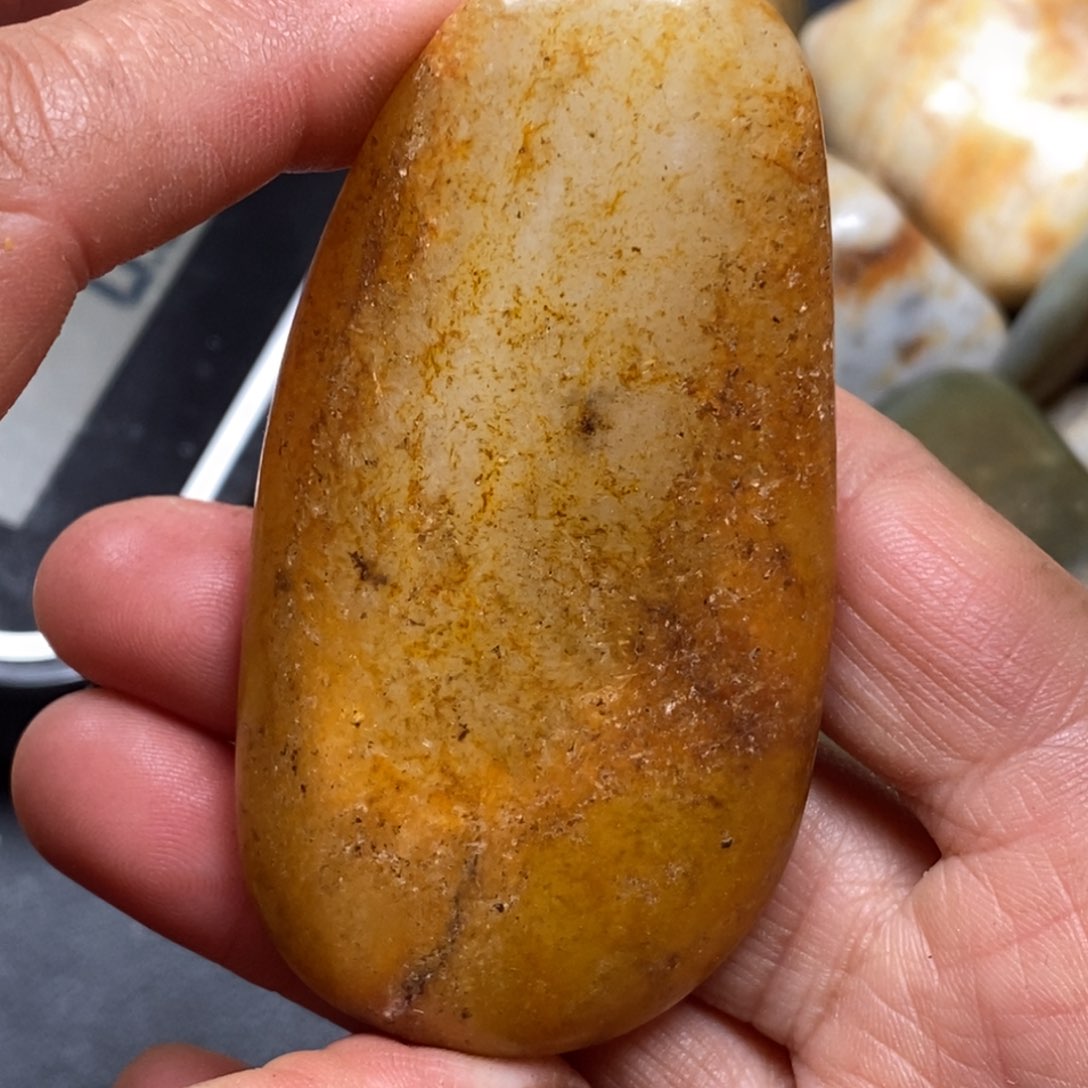 和田玉（糖玉）挂件未镶嵌