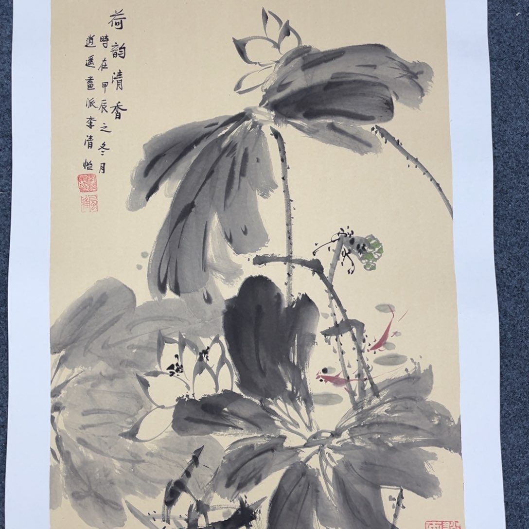 国画手绘画作品和绘画