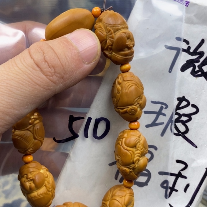 橄榄核手串/手链橄榄核雕工艺手串
