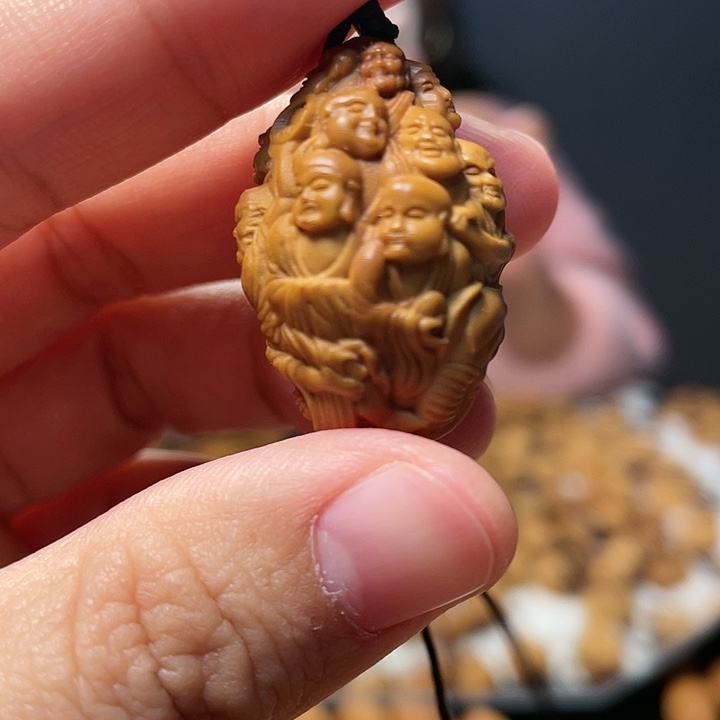 橄榄核吊坠橄榄核