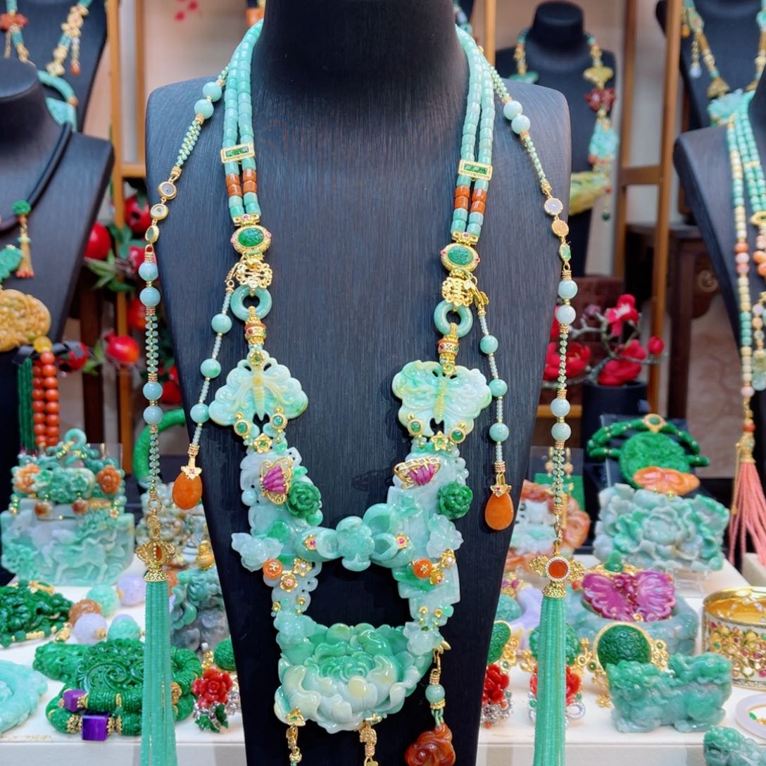 翡翠颈饰合金48小时鉴赏期