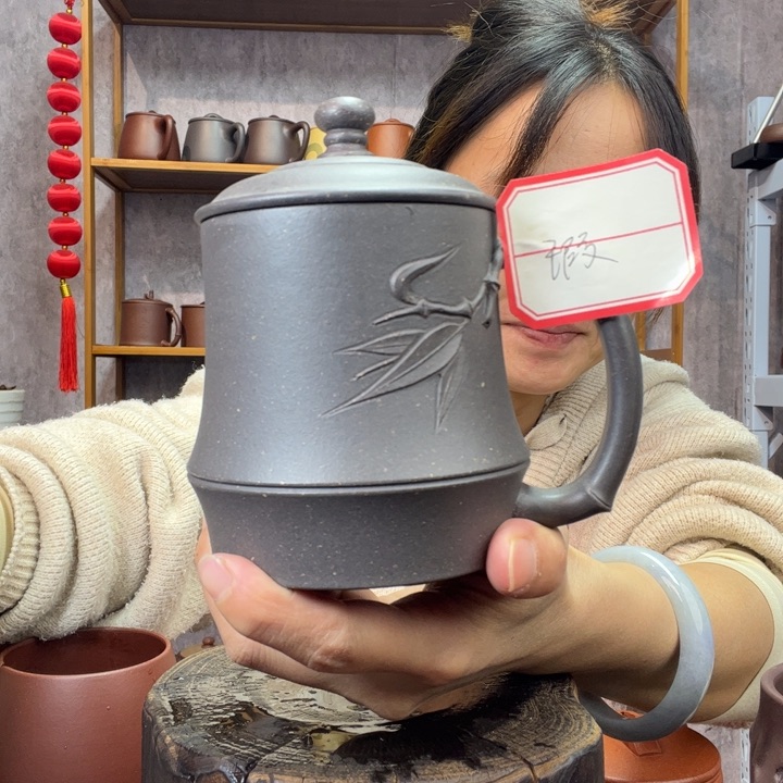 茶杯紫砂原矿紫砂杯