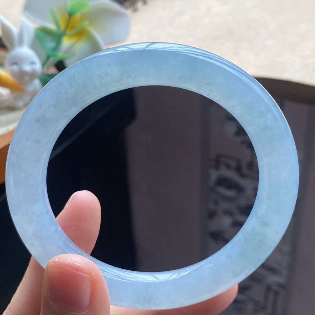 3.9批1635号手镯54.5-9.6 清浅的底色！温柔似水的气息！