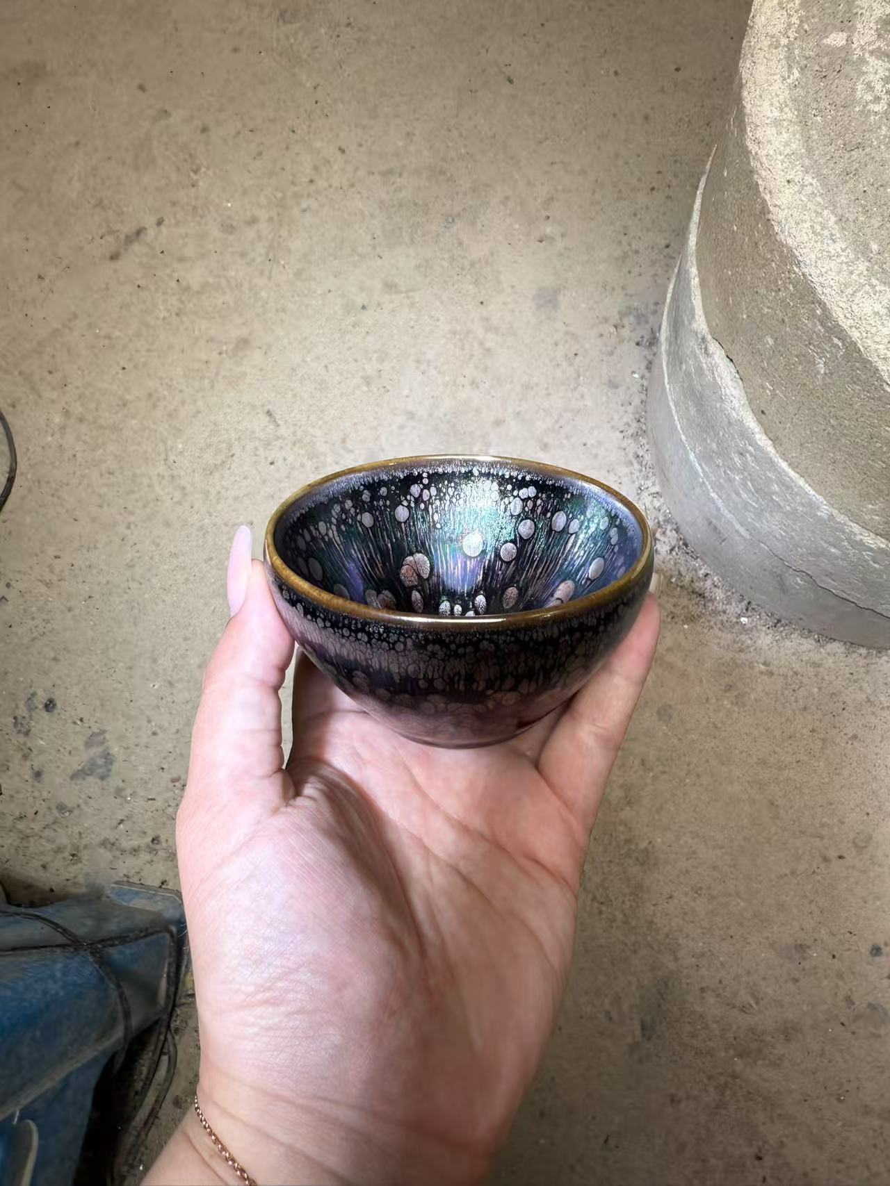 茶器茶杯 曜变油滴
