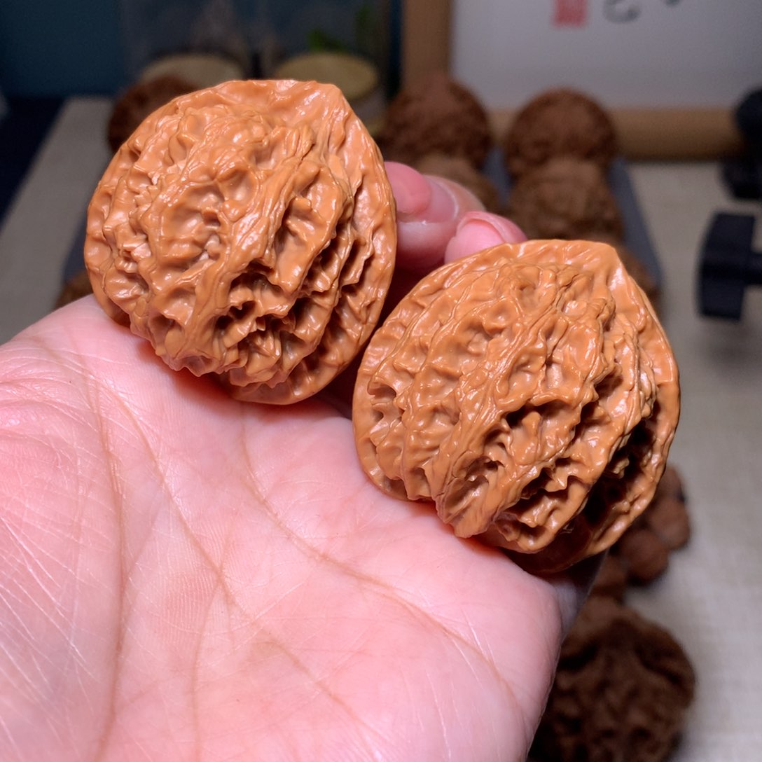 文玩核桃把件苹果