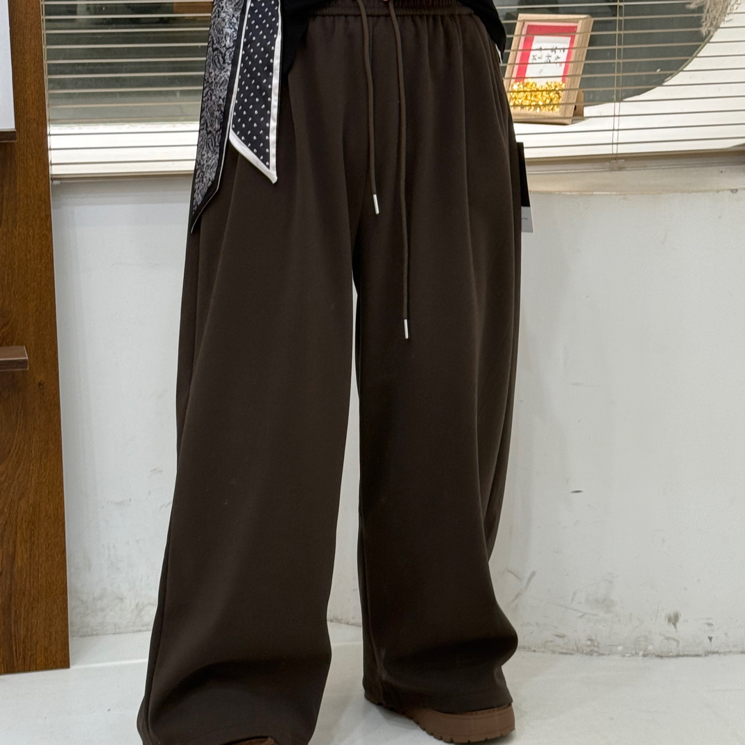 新款大码休闲拖地裤 #6848