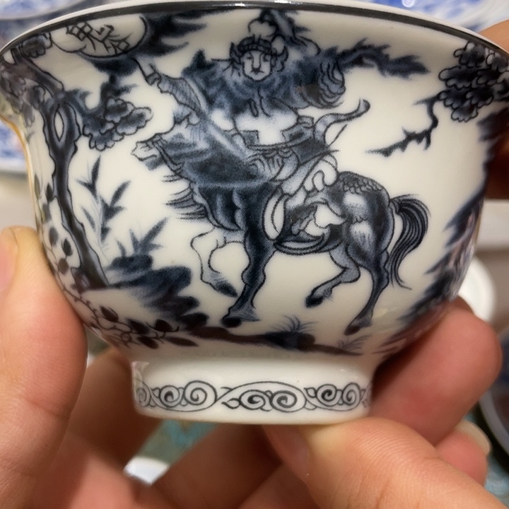 陶摆件景德镇陶瓷主人杯23