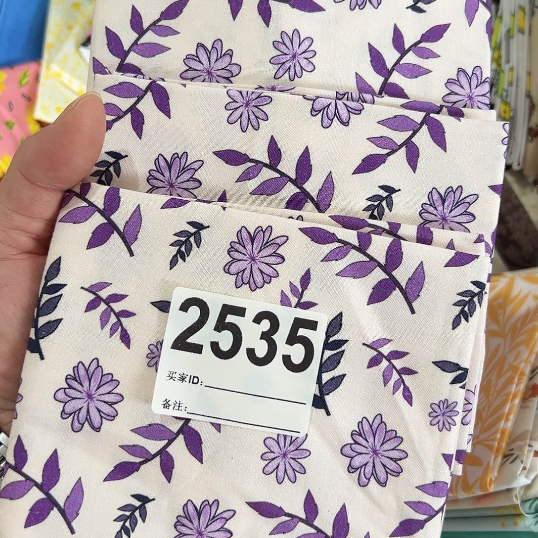 3片品牌纯棉平布45.50厘米一片果子布艺
