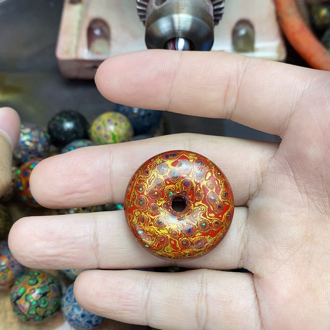 X***天非遗手工 大漆工艺规格3.0cm