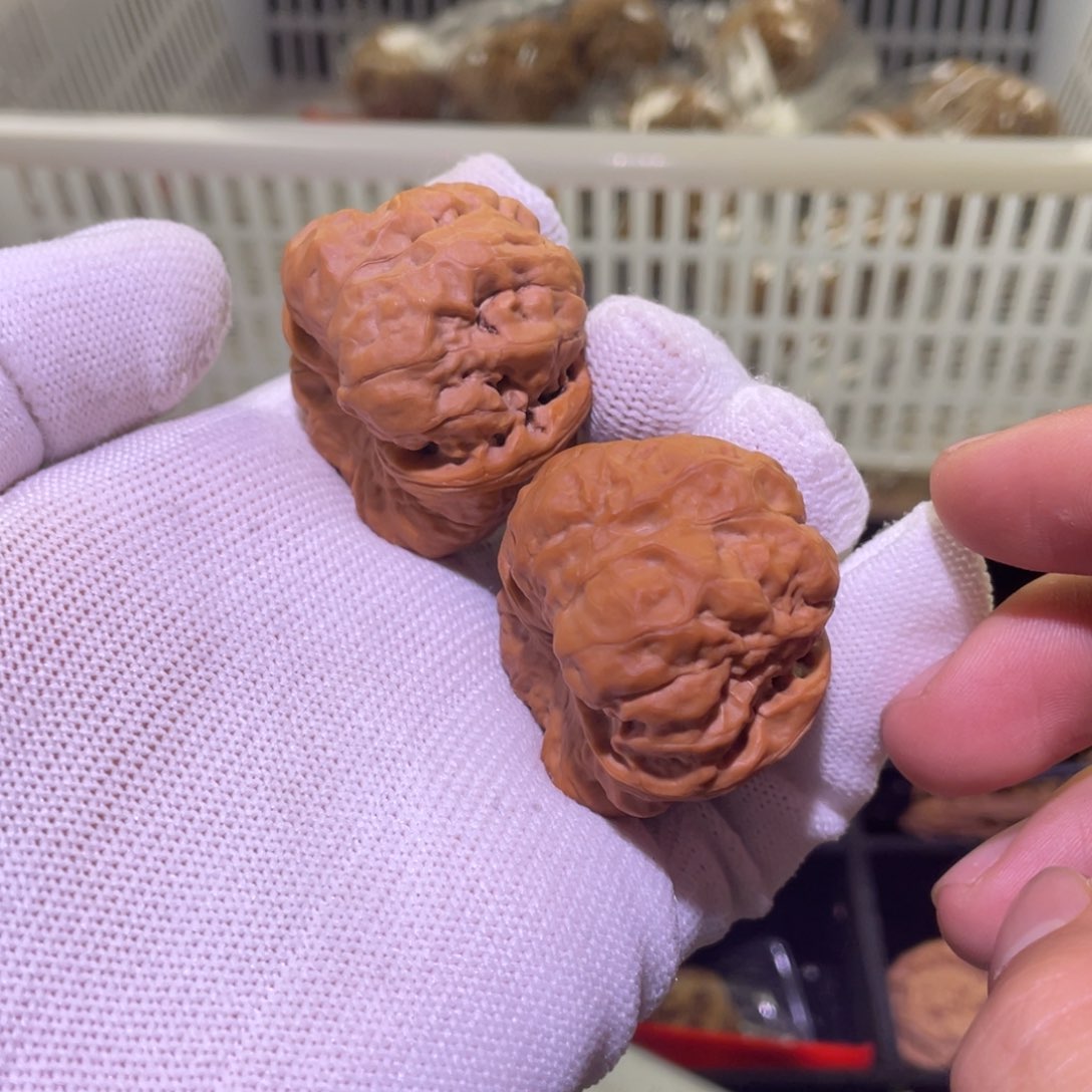 文玩核桃把件蛤蟆头 510