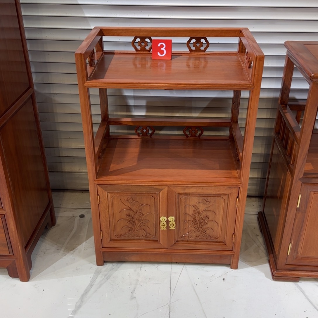 花梨木类成套家具越南花梨58✖️37高88茶水柜