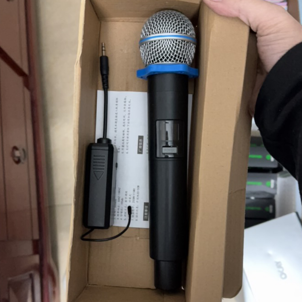 A-10居家日用百货套装，无线麦克风3.5口单麦