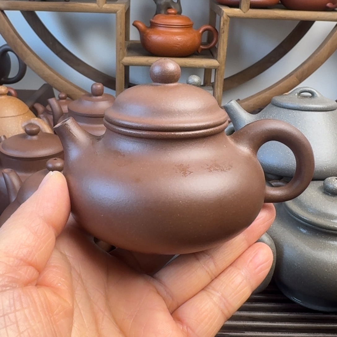 紫砂茶壶150cc容天嫩底槽清