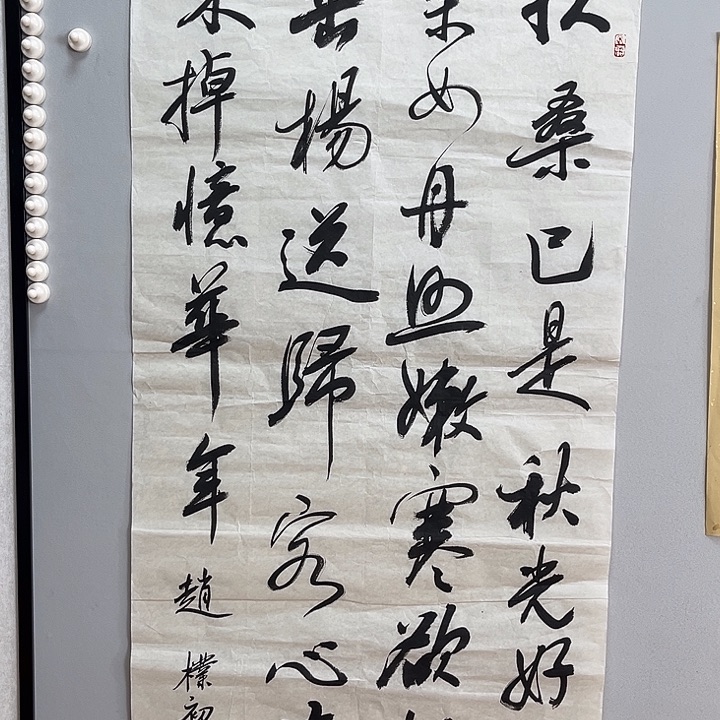 书法赵老师书法作品