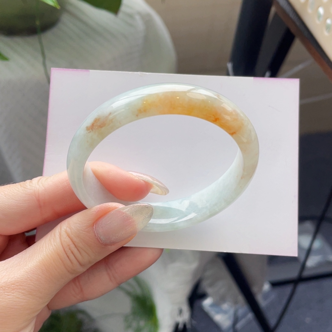 翡翠手镯未镶嵌54.6贵妃