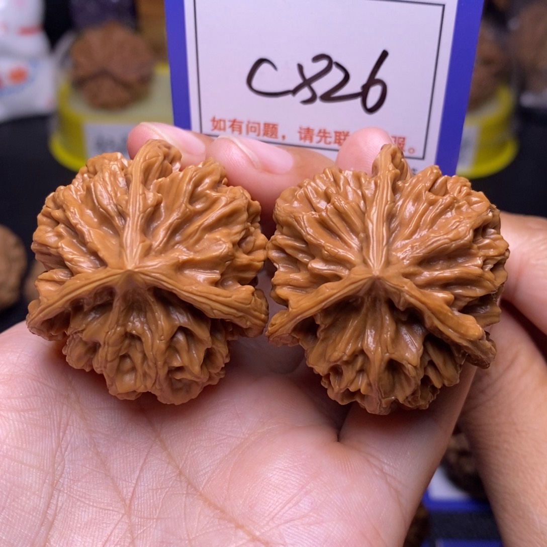 把件桃核41帝王三棱c826