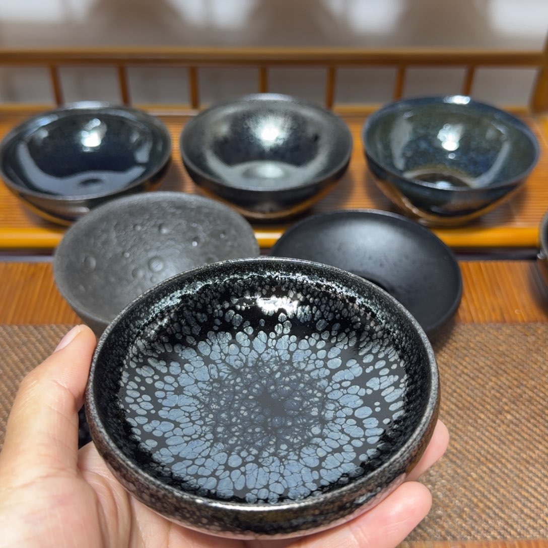 朴***外茶盏建盏手工制作主人杯茶杯