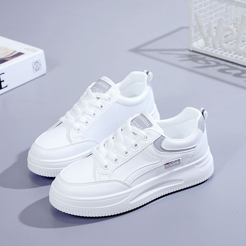 秋冬新款女生运动时尚百搭潮流皮面阿甘鞋休闲板鞋YDP22