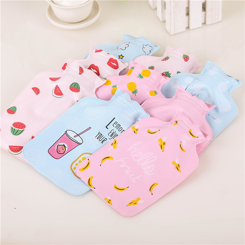 卡通pvc迷你热水袋注水暖手宝学生迷你暖水袋儿童暖宝宝