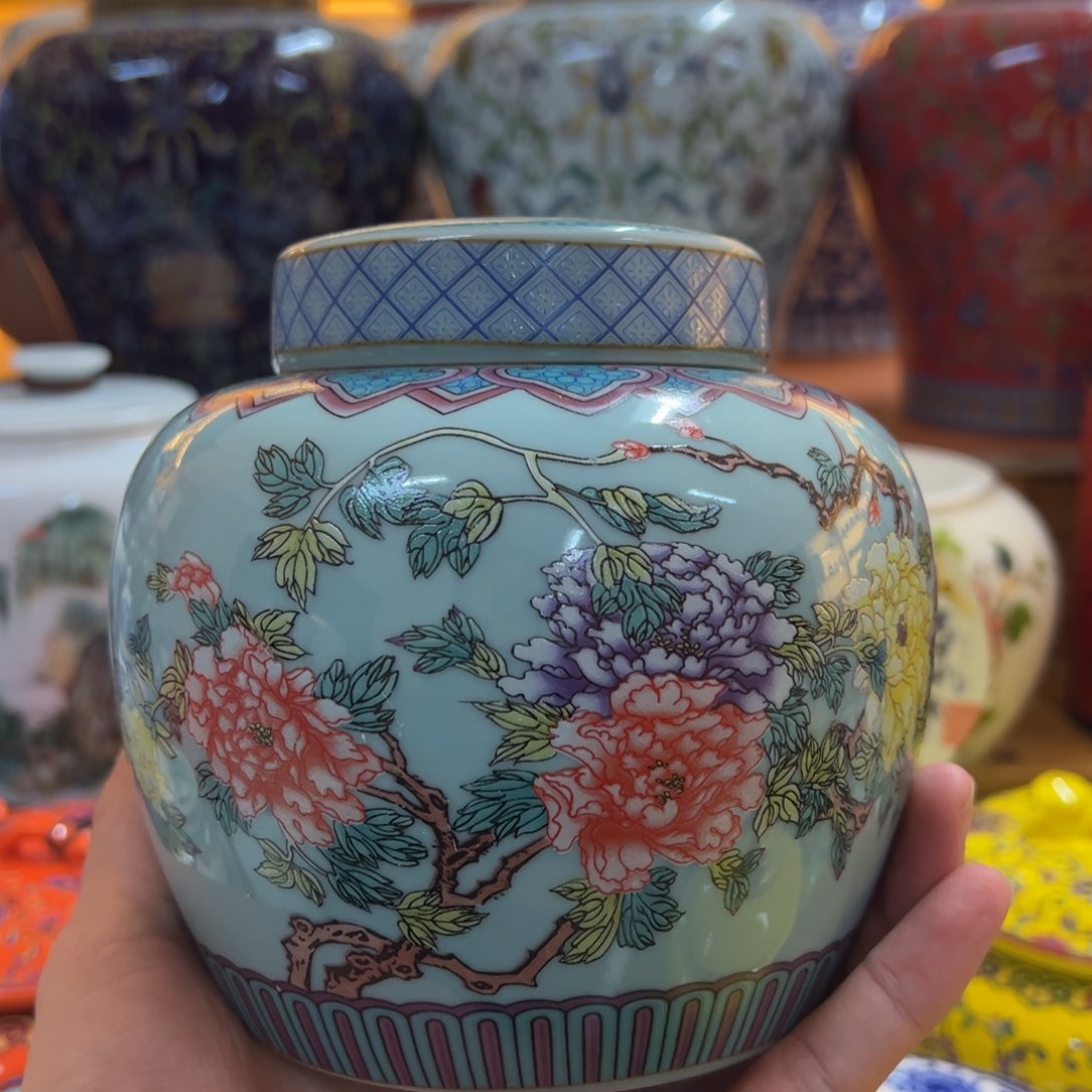 高端款家用茶叶罐