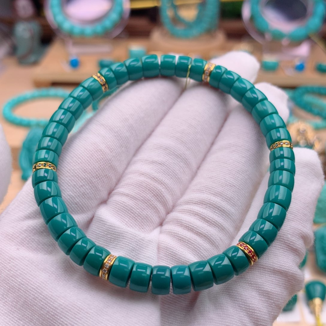 绿松石珠宝奇石未镶嵌